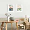 Picrit 15x19 Picture Frame 3 Pack, White Poster Frame, Display Poster 11 x 14 with Mat or 15 x 19 without Mat for Horizontal or Vertical Wall Mounting