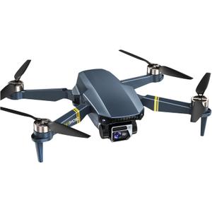 2650 ft Long Range Super Endurance Foldable Drone with Camera for Beginners60+ min Flight Time, WiFi FPV Quadcopter with 4K HD Camera, Brushless Motor, Auto Hover, Follow Me (3 Batteries) (Scorchweave Dusk Embergilded Mantle Ashen Argent Shroud Blue)