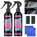 3 in 1 Ceramic Car Coating Spray,2025 Upgrade Multi-Functional Coating Renewal Agent,High Protection Quick Car Coating Spray Fast-Acting,Nanotechnology(2PCS)