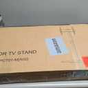 Universal Floor TV Stand,TV Floor Mount Stand for 32-75 inch TV up to 110 lbs, Swivel and Height Adjustable Tall TV Stand for Bedroom,Office(TCP01-M-A02)