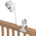 Baby Monitor Mount, Universal Baby Camera Holder Baby Camera Stand for Crib Nursery, Compatible with Infant Optics DXR-8 and DXR-8 PRO
