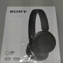 Sony WH-CH520 Wireless Headphones Bluetooth On-Ear Headset with Microphone and up to 50 Hours Battery Life with Quick Charging, Black