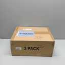 Clear Storage Bin with Lid 3 Pack 【Stackable & Sturdy】 Plastic Multifunctional Folding Storage Bins for Bedroom, Living Room, Study,Room, 23 QT Folding Box with Magnetic Door