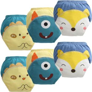 usbettas Potty Training Underwear for Girls, Soft Cotton Reusable Potty Training Pants for Boys and Girls 2t,3t,4t,5t,6t