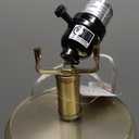 Style Craft Mix& Match Lamp Base, Soft Brass and Glass Table Lamp Large Size