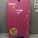 Bodyboard with Wrist Leash Lightweight Body Board for Adults with EPS Core 33/37/41 Inch Choose Color