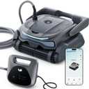 (2026 New) BUBLUE Bubot 800P Gen2 Robotic Pool Vacuum,Cleans Floor/Wall/Waterline/Shallow Area,Powerful Suction Pool Cleaner,Smart Navigation,App Control & Scheduling for Pools up to 1,076 Sq.Ft.Grey