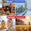 118" Wedge Weather Stripping Door Seal Strip for Door Frame & Window,Self Adhesive Window Insulation Draft Stopper Seal for Winter,Gray Foam Door Gap Filler for Soundproofing Light Blocker,Brown