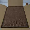 Stair Treads Non Slip for Wooden Steps Indoor 10" x 30" 15 Pack Extra Wide Stair Tread Carpet Stairs Runner, Step Pads with Reusable Adhesive for Dogs Kids Elders, Machine Washable, Brown