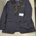 Alton Lane Mercantile Tuxedo Tailored Fit - Premium Quality Tuxedo for Men, Stylish and Elegant Formal Suit for Men (40, Navy)