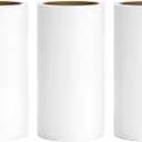 4 inch Lint Roller Refills for PetLovers Evercare Amazon and Other Lint Roller Replacement Refills 4 inch Extra Sticky 60 Sheets per Roll 5 Pack Total 300 Sheets (Inside Diameter 1-1/2 inch)