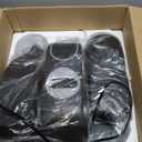 MERACH Under Desk Elliptical Machine, Leg Exerciser While Sitting for Seniors with Remote Control & 12-Speeds, Quiet Portable Electric Seated Pedal Exerciser Machine for Home Office