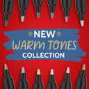 Sharpie Creative Markers, Warm Tones, Water-Based Acrylic Markers, Bullet Tip, Assorted Colors, 12 Count