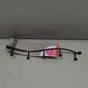 BR-03 Utility 5 Hooks Single Iron Household Storage Hook Rack Key Coat Towel Wall Hook Rack