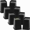 Bed Risers 10 inch Heavy Duty, Oversized Furniture Riser for Couch Sofa Table Chair Leg Frame Dorm, Support up to 6000 Lbs (Black 8 Pack, 10 inch)