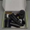 CODN Handheld Car Vacuum Portable Cordless 12000PA, 2 in 1 Handheld Vacuum Cleaner and Air Duster with Multi-Nozzles and LED Light, Mini Hand Held Vacuum Rechargeable for Home, Car, Office, Pet Hair (Black & Green)