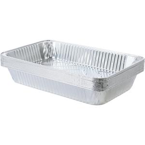 Waytiffer Disposable Large Aluminum Pans (20 Pack) Full Size Roasting & Baking Pan, 21"x13" Deep Foil Pans Extra Heavy Duty Chafing Trays for Broiling, Restaurants, Heating, Buffets & Bakeware
