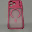 ESR for iPhone 17 Pro Max Case, Camera Control, Compatible with MagSafe, Shockproof Military-Grade Protection, Magnetic Phone Case for iPhone 17 Pro Max, Classic Hybrid Case, Frosted Pink