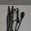 slopehill 2-in-1 Hair Straightener and Blow Dryer, Professional Flat Iron with High-Speed Airflow Technology for Straight, Smooth Hair (Grey)