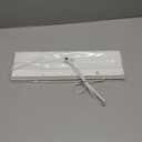 MCSaite Wired White USB 104 Keys Computer Keyboard with Stands,Waterproof - US Layout Compatible for Windows, PC, Laptop