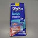 Ziploc Gallon Food Storage Freezer Bags, Stay Open Design, Easy to Fill, 66 Count