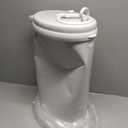 Ubbi Stainless Steel Diaper Pail, Odor Locking, No Special Bag Required, Award-Winning, Registry Must-Have, Gray