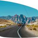 NLQR 4Pin Passenger Right Side Mirror Glass, Compatible with BMW 528 550 640 650 740 750 2010-2022 Replace 51167228612 51167186590 Rearview Heated Mirror Glass