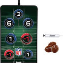 Franklin Sports NFL Electronic Football Target Toss Game - Over The Door Football Throwing Target for Kids - Score N' Sounds Mini Toy Game. 