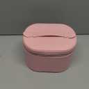 Makeup Bag, Travel Make up Case with Compartments and Handle, Portable Cosmetic Organizer Bags,Toiletry Bag for Women (M(7.6*5.5*6 in), pink(7.6*5.5*6 in))