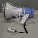 PylePyle Portable Megaphone Bullhorn Speaker - 50W, 1200 Yard Range, Built-in Siren, Adjustable Volume Control and Microphone, Perfect for Outdoor Sports, Cheerleading, Safety Drills, and More