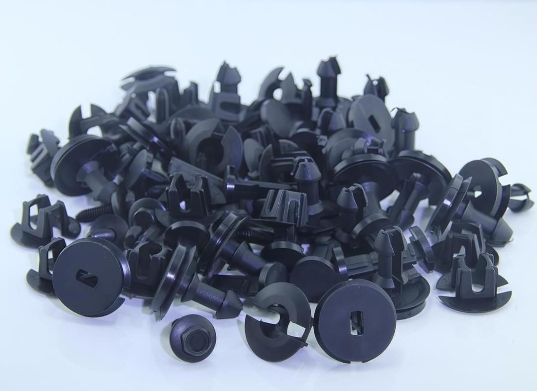 30 Sets Silverado Bumper Clips Front Air Dam Deflector Retainer Clips Nut Grommet 15733971 15733970 Fits Chevy Trucks Suburban Tahoe Trailblazer GMC Canyon Savana Sierra Yukon Avalanche