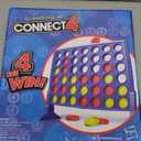 Hasbro Gaming Connect 4 Classic Grid,4 in a Row Game,Strategy Board Games for Kids,2 Player .for Family and Kids,Ages 6 and Up