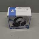 Ozeino 2.4GHz Wireless Gaming Headset for PC, Ps5, Ps4 - Lossless Audio USB & Type-C Ultra Stable Gaming Headphones with Flip Microphone, 40-Hr Battery Gamer Headset for Switch, Laptop, Mobile, Mac (Black and White)