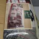 Woolrich Daybed Cover Set - Cabin Lifestyle, Patchwork with Moose Design All Season, Lightweight and Breathable Cozy Bedding Layer with Bedskirt, Matching Shams, 39" W x 75" L, Woodshed Red 5 Piece, 75"x39"