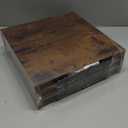 PopiShelves Small Floating Shelves for Wall - 12 x 9 Inch Rustic Brown Shelves for Bedroom, Living Room, Bathroom, Kitchen, Office Decor Set of 3