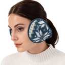 Venswell Knit Ear Muffs for Winter Women Men Soft Earmuffs Cold Weather Fleece Ear Warmers Cover Foldable & Adjustable