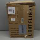 LIGHT FLIGHT Carry On Luggage 22x14x9 Airline Approved, Durable Hard Shell Carry On Suitcases with Wheels, Expandable Hardside Lightweight Travel Luggage with TSA Lock, Royal Blue