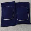 MINILUJIA Soft Breathable Knee Pads for Kid Elastic Nonslip Sponge Sleeves Flexible Children Knee Support Protector Sleeves Cover One Pair (Medium, Blue)
