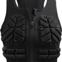 Impact Vest for Women Chest Protector Padded Compression Vest for Sports, Karate, Football, Breast and Rib Protection,medium
