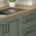 LIMUR 15 Pack 5 Inch (128 mm) Hole Center Matte Black Cabinet Pulls - Solid Zinc Alloy Kitchen Cabinet Handles, Drawer Pulls,Drawer Handle, Wardrobe & Dresser Handles,Cupboard Hardware