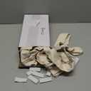 Geyoga 12 Pcs White Gait Transfer Belt for Senior 60 Inch Transfer and Walking Assistance with Metal Buckle, Cotton Soft Belt Holder for Homecare Caregiver Nurse Therapist