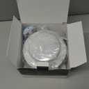 Bathroom Fan 150 mm Strong Ventilation Toilet Fan 310 m³/h Bathroom Fan with 1 m Power Cord Silent Bathroom Fan for Kitchen, Toilet, Garage and Attics