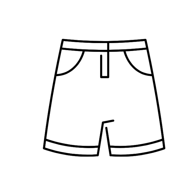 High-Waisted Shaping Control Shorts S