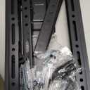 monTEK Heavy Duty Tilt TV Wall Mount for 43–100" Large Flat & Curved TVs, Holds 200 lbs, Ultra Slim Low Profile Bracket with 8° Tilt, Fits 16"/ 18"/ 24" Wood Studs, Max VESA 800x600, 4× Load Tested