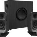 Klipsch ProMedia Lumina 2.1 Computer Gaming System with Subwoofer and RGB Lighting Effects Built-in
