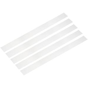 uxcell 10 Pcs Stainless Steel Strips, 0.002"(0.05mm) Thick 304 Stainless Steel Metal Shim Stock 1"x12"(25.4x310mm) Stainless Steel Flat Bar Gap Filler Trim Strip for DIY Craft Making