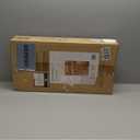 Linon Natural Barstool with Round Seat, 24-Inch, Natural 