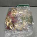 Christmas Wreath Golden Leaves Xmas Wreath Artificial Garland Door Front Hanging Garland for Xmas Festival Door Wall Windows Decor 3 PCS