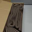 100% Blackout Door Curtain with Magnetic Closure, Approximate Pinch Pleated Design for Bedroom/Living Room Windows & Sliding Room Divider Drapery, 1 Panel, W60 x L80, Brown