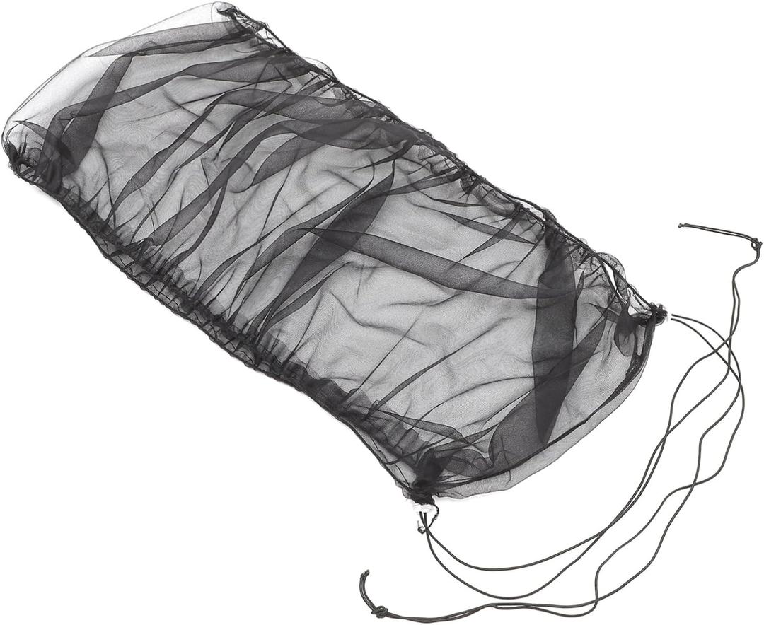 Milisten Universal Birdcage Cover Cage Mesh Parrot Cage Bird Cages Covers Bird Cage Accessories Bird Cage Gauze Bird Cover Cage Parakeet Pet Accessories Bird Cage Cover Liner Nylon Black (Black)